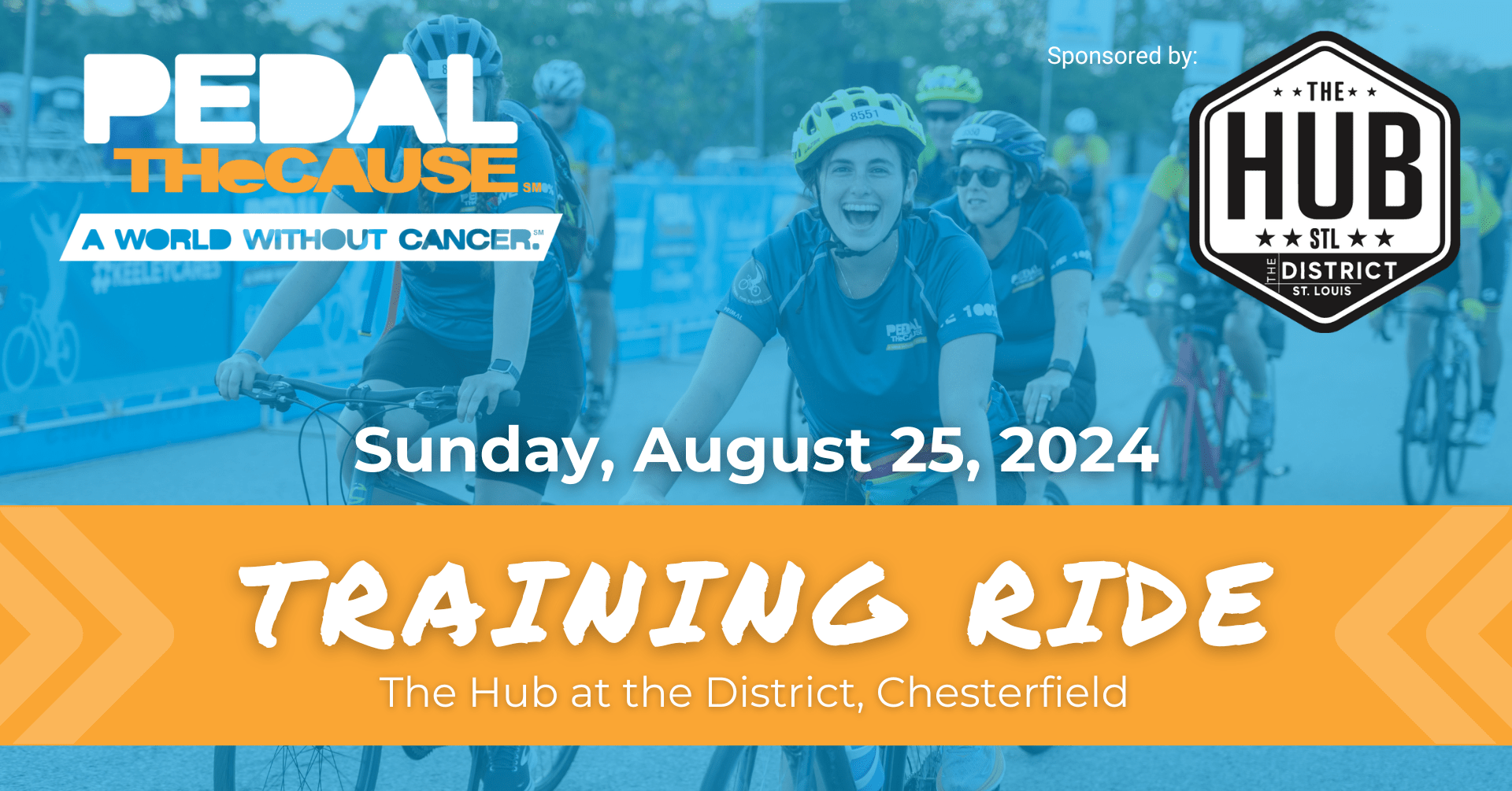Training Ride Logo PTC Signature Training Ride - Pedal the Cause